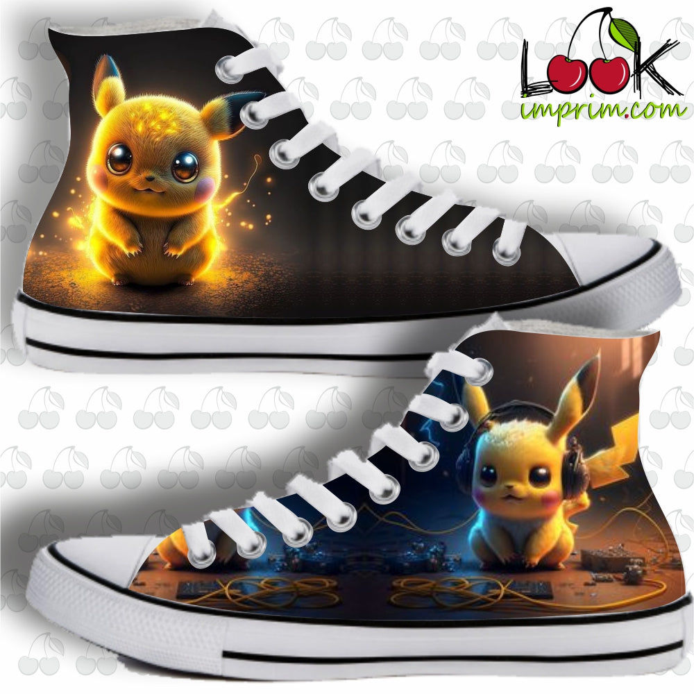Adidas X Pokémon : Pikachu à L'aise Dans Ses Baskets - En Vente Dés à
