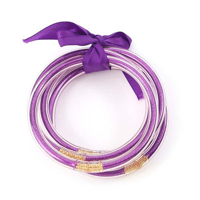 JONC VIOLET PAILLETÉ (VENDU à L'UNITÉ)