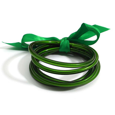 JONC VERT FONCÉ SATINÉ (VENDU à L'UNITÉ)