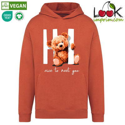 SWEAT CAPUCHE BEAR HI