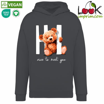 SWEAT CAPUCHE BEAR HI