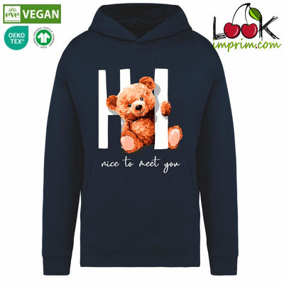 SWEAT CAPUCHE BEAR HI