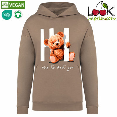 SWEAT CAPUCHE BEAR HI