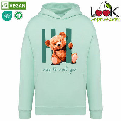 SWEAT CAPUCHE BEAR HI