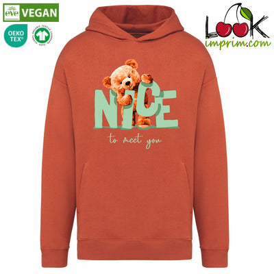 SWEAT CAPUCHE BEAR NICE