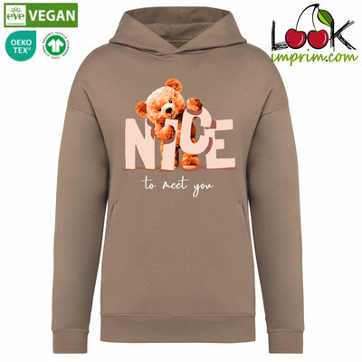 SWEAT CAPUCHE BEAR NICE