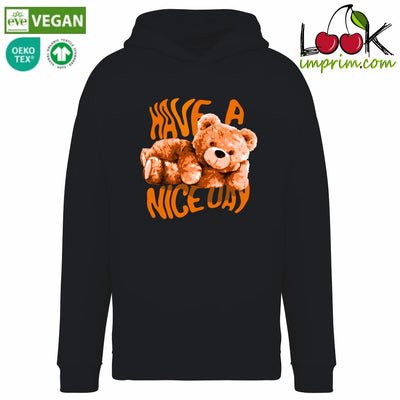 SWEAT CAPUCHE BEAR NICE DAY