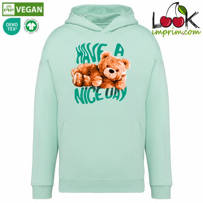 SWEAT CAPUCHE BEAR NICE DAY
