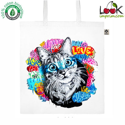 TOTEBAG LOVE CAT