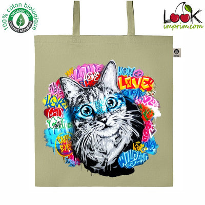 TOTEBAG LOVE CAT