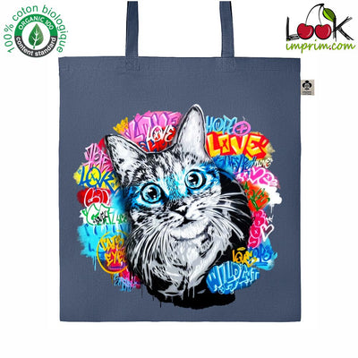 TOTEBAG LOVE CAT