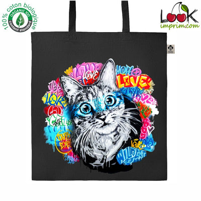 TOTEBAG LOVE CAT