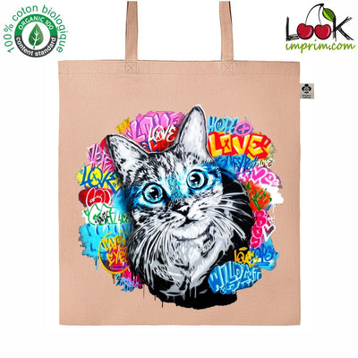 TOTEBAG LOVE CAT