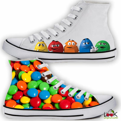 Basket haute MMM type converse