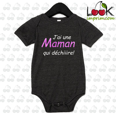 BODY FILLE MAMAN QUI DECHIRE