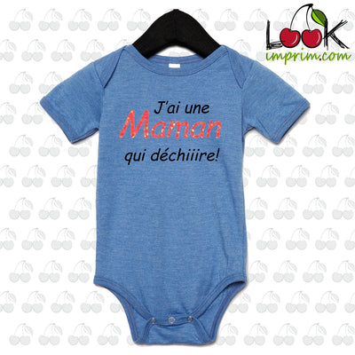 BODY FILLE MAMAN QUI DECHIRE