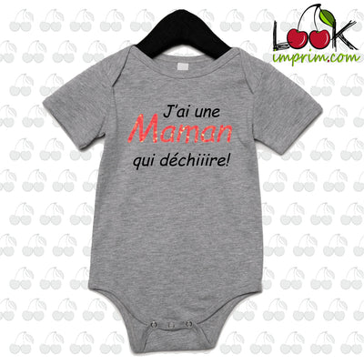 BODY FILLE MAMAN QUI DECHIRE