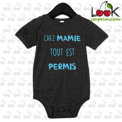 BODY GARÇON MAMIE