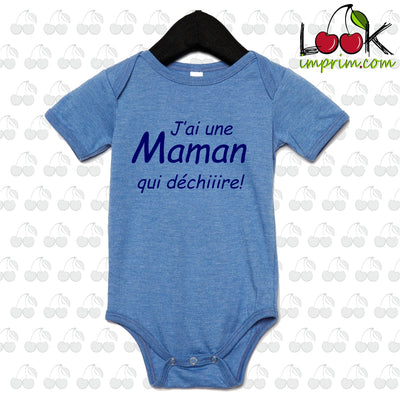 BODY GARÇON MAMAN QUI DECHIRE