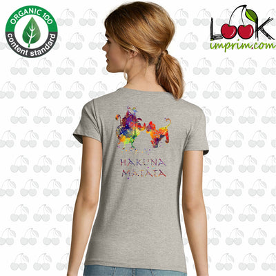 T-shirt femme HAKUNA COLOR