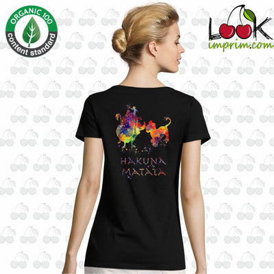 T-shirt femme HAKUNA COLOR