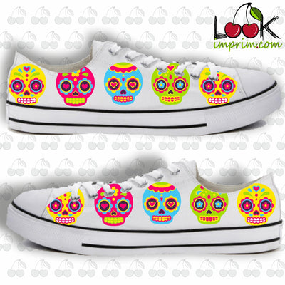 BASKET SKULL FLUO