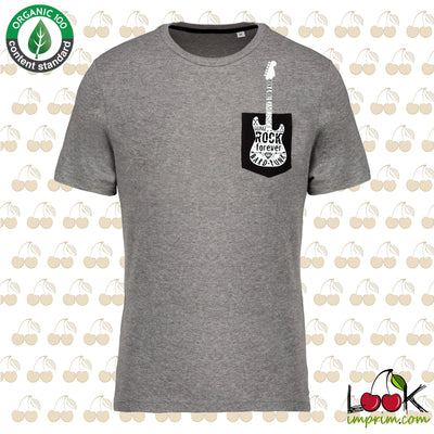 T-SHIRT POCKET GUITARE