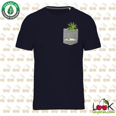 T-SHIRT POCKET PALMIER