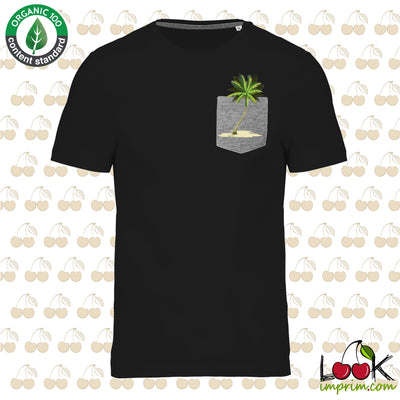 T-SHIRT POCKET PALMIER