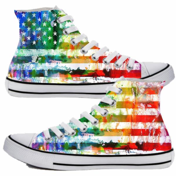 Basket type Converse personnalisée