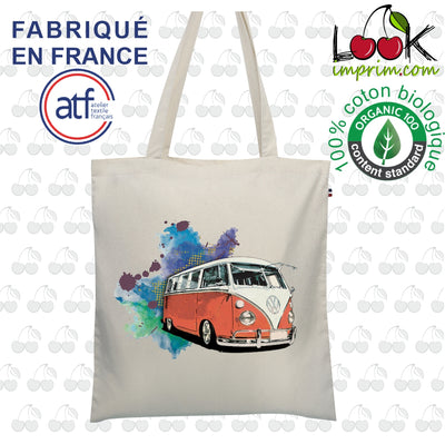 TOTEBAG COMBI ORANGE